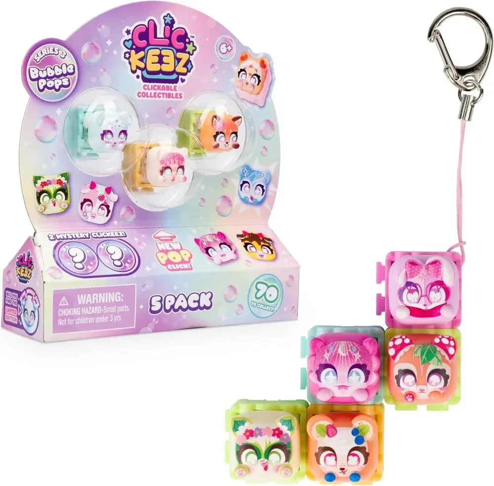 🔥Clickeez Series 3 5 Pack Keyboard Clicker Fidget BNWT🔥